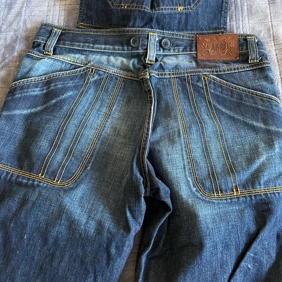 AKS Denim jumpers 
Waist 32
Length 36
Crotch 10 - Picture 6 of 6